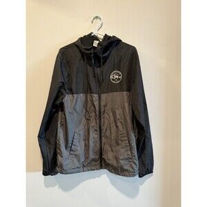 Stay Live Different Gray Windbreaker Jacket M